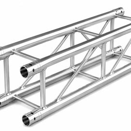 MR DJ DTSQ410 4.10' x 12" Universal Straight Square Tubing Box Aluminum Lighting Trussing Segment for Pro Lighting