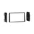 Metra 95-7324 Double DIN Installation Kit - Compatible Fits for Kia Optima 2006.5-2010