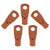 Install Bay CUR1014 Copper Uninsulated Ring Terminal 1/0 Gauge 1/4" 5/PK