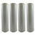 4 Rolls 18" 6000' 3" Core 80 Gauge Industrial Shrink Wrap Plastic Stretch Film