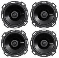 2 Rockford Fosgate P16 Punch 6.0" 2-Way Full-Range Speaker Pair