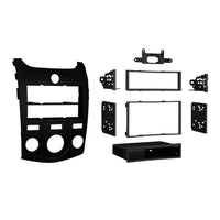 Metra 99-7338B Single or Double-DIN Car Stereo Black Dash Kit - Compatible Fits for Kia Forte 2010-2013