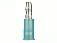 Install Bay 3MBBNCM 3M Blue Nylon Male Bullet Connector 16-14 Gauge .156