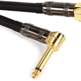 Mogami PLATINUM GUITAR 01.5 R Platinum Guitar 1.5RR Right Angle to Angle Pedal Cable - 1.5 foot
