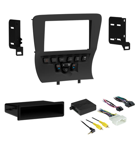 Metra 99-6514B Single/Double DIN Installation Kit - Compatible Fits for Dodge Charger 2011-2014