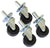 Peavey Pop Out Caster Set