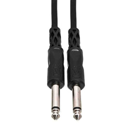 Hosa CPP-110 Unbalanced Interconnect Cable, 1/4 in TS to Same - 10 Feet