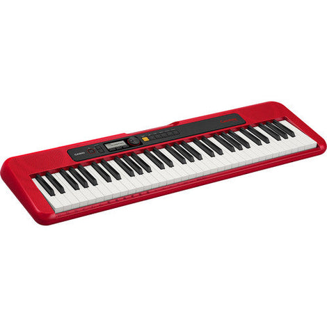 Casio CT-S200RD 61-Key Portable Keyboard (Red)