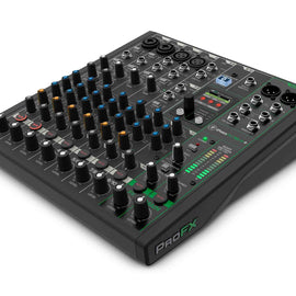 Mackie ProFX10v3+, 10-Channel Analog Mixer with Enhanced FX, USB Recording Modes and Bluetooth