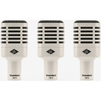 Universal Audio UA-SD3X3-U Cardioid Dynamic Microphone with Hemisphere Modeling (3-Pack)