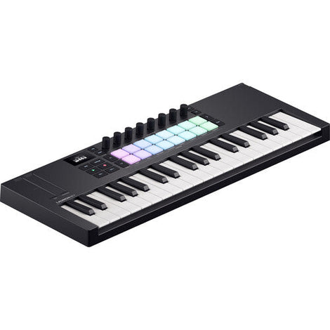 Novation	LAUNCHKEY-MINI37-MK4 USB MIDI Keyboard Controller (Black, 37 Mini Keys)