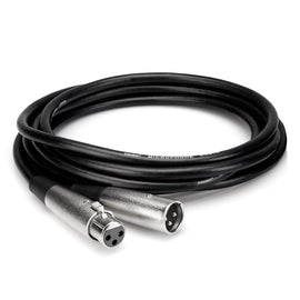 Hosa MCL-125 Microphone Cable XLR3F to XLR3M (25 Feet) - 2 Pack