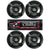 Cerwin Vega CV15BT AM/FM Bluetooth + 2 Pioneer TS-F1634R 6.5" Speaker