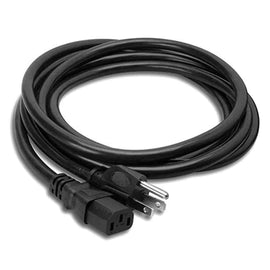 Hosa PWC-401.5, IEC C13 to Nema 5-15P Power Cord, 1.5 Feet