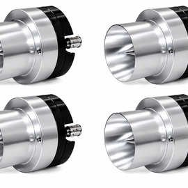 4 Absolute PBT1 1" Titanium Bullet High Compression  Super Tweeter Car Van ATV UTV Marine Boat Motorcycle Motorsports Competition