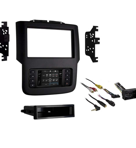 Metra 99-6527B Single-Double DIN Dash Kit Harness Fits Ram 13-17