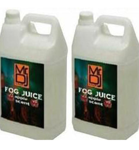 2 MR DJ Gallon Fog/Juice Fluid for Chauvet, ADJ, Machine Fog Juice Fluid Apple Scent Gallons of Fog/Smoke/Haze Machine