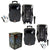 2 Mr Dj 15" 4000W Bluetooth DSP FM Radio USB Portable PA DJ Speaker