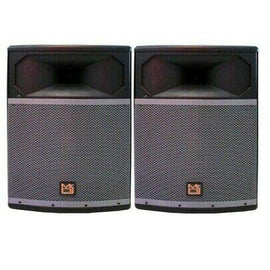 2 MR DJ PRO115S 4000 Watt 15" Woofer Passive Live PA DJ Speaker Monitor