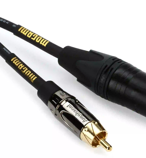Mogami GOLD XLRM-RCA-06 Unbalanced Cable - 6 foot