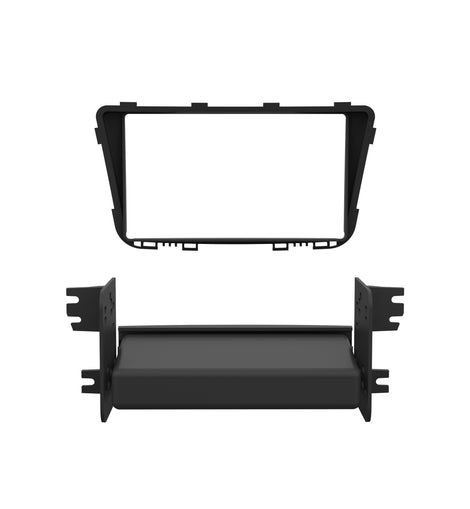 Metra 99-7347B Single/Double-DIN Car Stereo Dash Kit - Compatible Fits for Hyundai Accent (Excluding Radio Delete Models) 2012-2017
