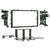 Metra 95-7801 Double DIN Dash Kit - Compatible Fits for Acura/Honda/Isuzu 1988-2006