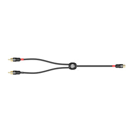 Tsunami TSX-Y1 1 Female To 2 Male Y Adapter RCA Cable