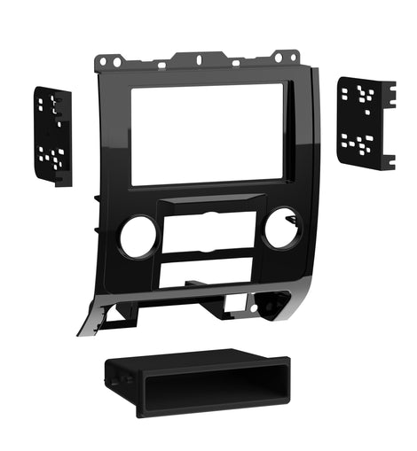 Metra 99-5814HG Single DIN or Double DIN Stereo Dash Kit - Compatible Fits for Select Ford Models 2008-2012