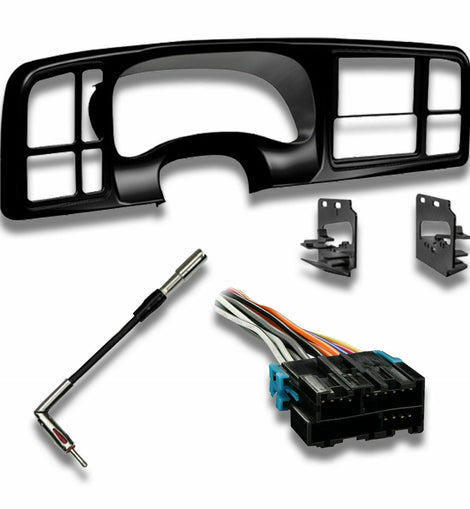 American International GMK346TB Single/Double DIN Kit Fit 99-02 GM Package