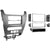 Metra 99-5816 Single or Double DIN Installation Kit - Compatible Fits for Ford Focus 2008-2011