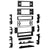 Metra 99-7401 Single-DIN Car Stereo Dash Kit - Compatible Fits for Nissan Multi Kit 1984-1997