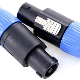 MR DJ USA SPMH2 2-Pack 4-Pole Speakon Male Speaker Cable Connectors