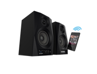 Reloop DSM-3-BT Smart Desktop Monitor System with Wireless Input (Pair)