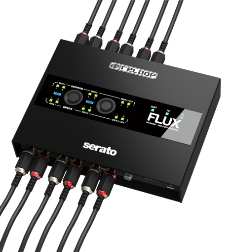 Reloop FLUX 3-channel 6x6 DVS Interface for Serato DJ Pro