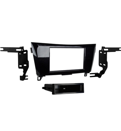 Metra 99-7622HG Single-DIN Car Stereo Dash Kit - Compatible Fits for Nissan Rogue 2014-up