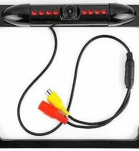For Kenwood KVT-7012BT Quality Night Vision Color Rear View Camera Black Frame