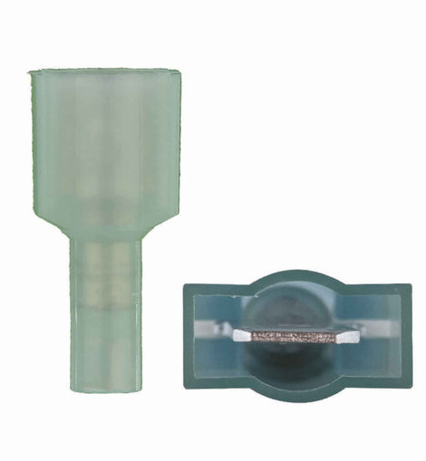 Install Bay 3MBNMD250F 3M™ Blue Nylon Male Quick Disconnect 16-14 Gauge .250