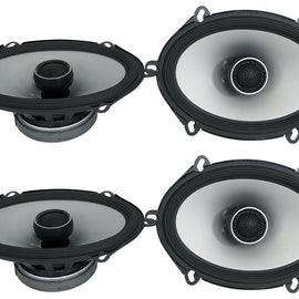 Alpine S2-S68 6x8" Front+Rear Speaker Fit 1997-1998 Ford Expedition + Harness