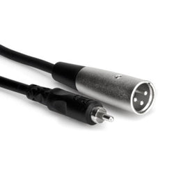 Hosa XRM-120 Unbalanced Interconnect, RCA to XLR3M, 20 ft