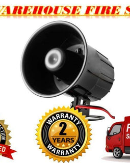 American Terminal Loud Mini Siren for Car Alarm System Viper Scytek Autopage Etc...