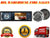 Absolute DMR-380BTAD 3.5" Single Din Car Stereo & (2) 6.5" speakers