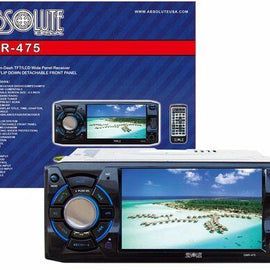 Absolute DMR-475 4.8” DVD/MP3/CD Multimedia Player, AM FM Radio with USB, SD Card