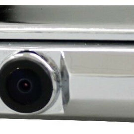 CHROME LICENSE PLATE WIDE ANGLE REAR VIEW  COLOR CAMERA WITH NIGHT VISION