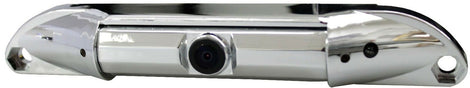 CHROME LICENSE PLATE WIDE ANGLE REAR VIEW  COLOR CAMERA WITH NIGHT VISION