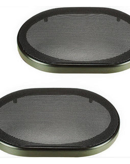 2 Absolute Universal 6"x9" Speaker Component Protective Grills Covers