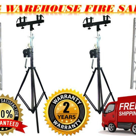 MR DJ Crank-up Portable 12' Lighting Truss Package