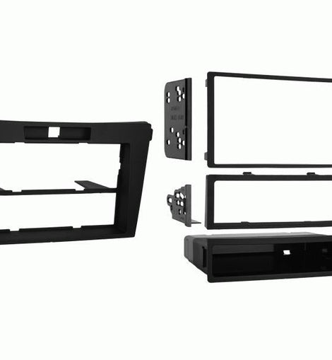 Car Radio Stereo Single Double Din Dash Kit for 2007-09 Mazda CX-7
