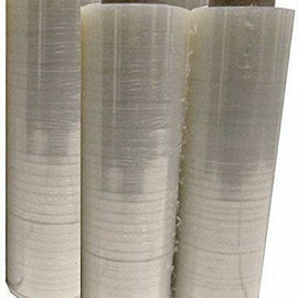 MK Audio 18" X 1200FT Square 4 ROLLS x80 Gauge Durable Pallet Wrap Stretch Film Shrink Hand Wrap