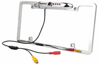 For Pioneer AVIC-5200NEX Night Vision Color Rear View Camera Chrome Silver Frame