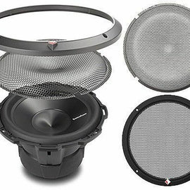 Rockford Fosgate P3D4-10 10" 1000W 4-Ohm Subwoofer + 10" Mesh Grille Insert